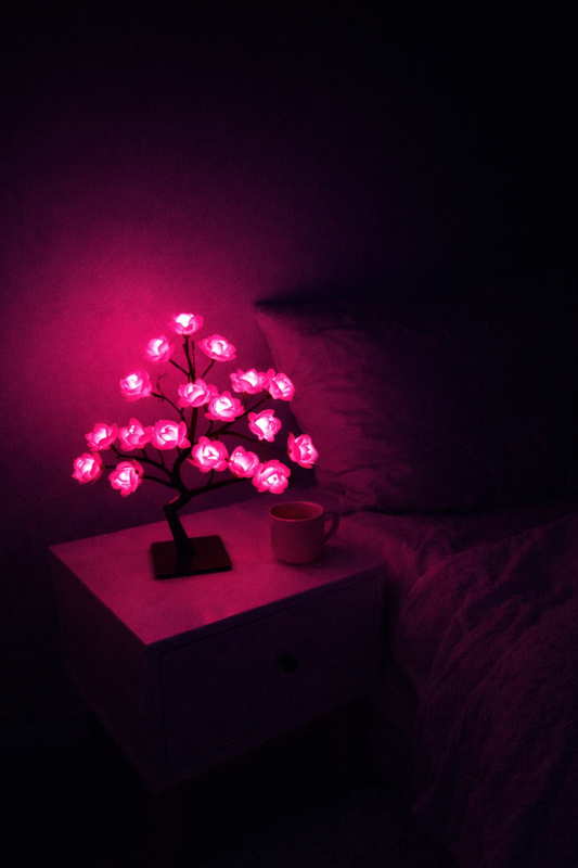 RoseGlow – DEKORACYJNA LAMPKA LED